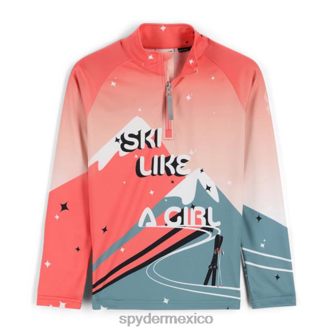 chicas Spyder media cremallera de superficie tundra vestir TTTDN598