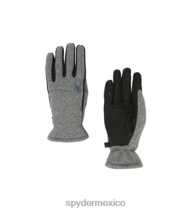 hombres Spyder guante bis ébano accesorios TTTDN258