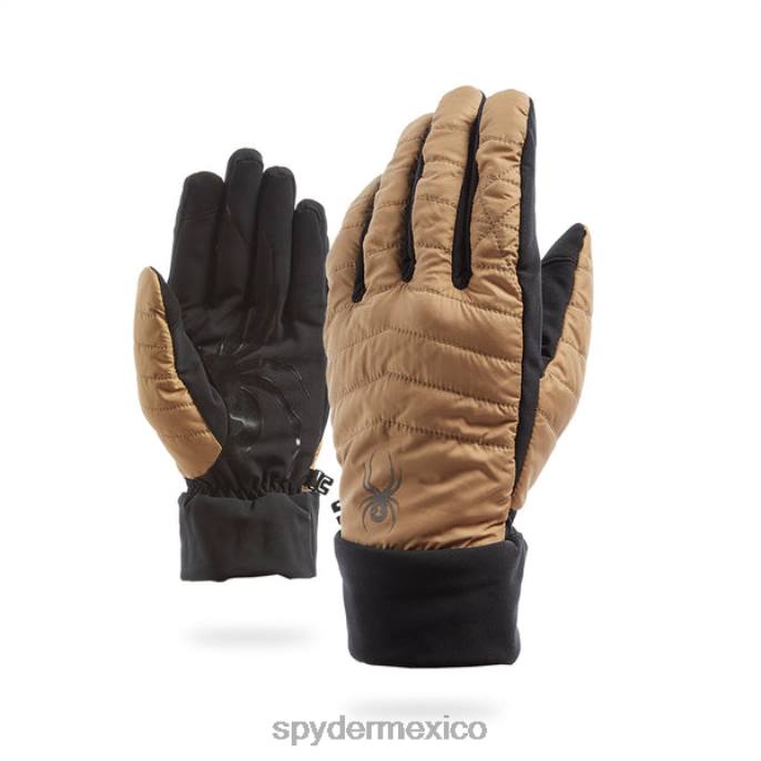 hombres Spyder guante híbrido glissade tanino accesorios TTTDN262