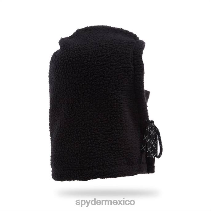 hombres Spyder capucha sherpa mago negro accesorios TTTDN712