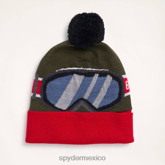 hombres Spyder X hermanos arroyos verde oscuro accesorios TTTDN272