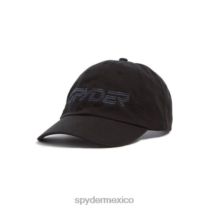 hombres Spyder sombrero con logo negro accesorios TTTDN268