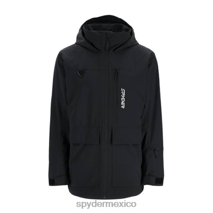 hombres Spyder campo negro vestir TTTDN57