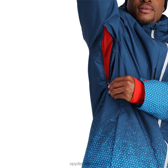 hombres Spyder cebador geo colegiado descolorido vestir TTTDN31