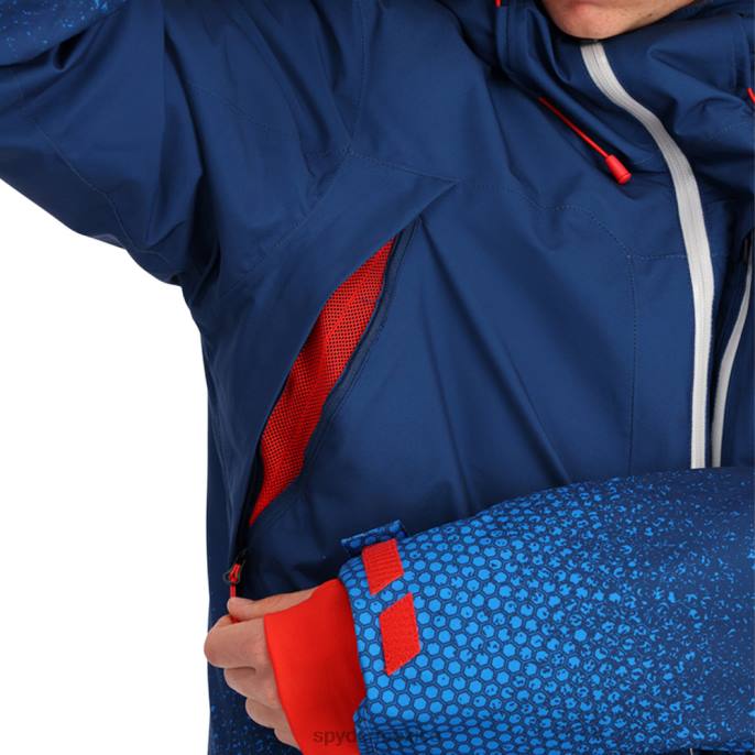 hombres Spyder himno geo colegiado descolorido vestir TTTDN44