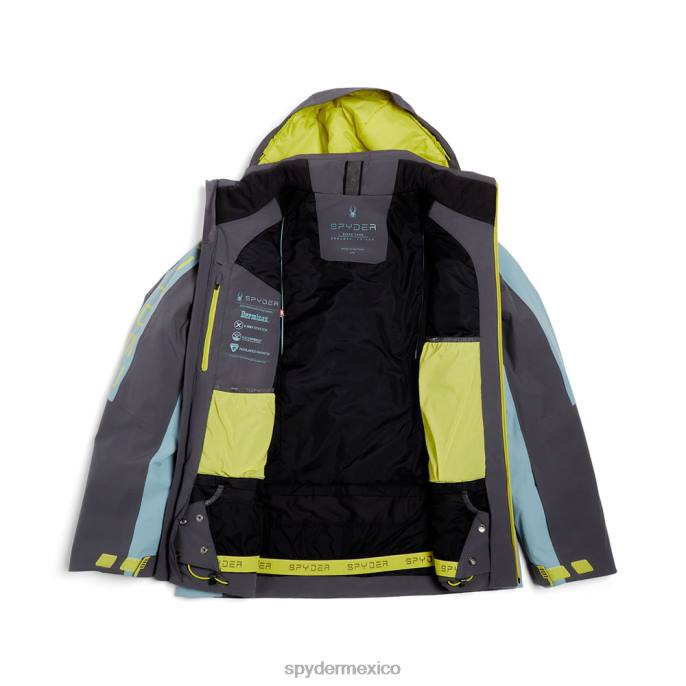 hombres Spyder orbitador tundra de ébano vestir TTTDN17