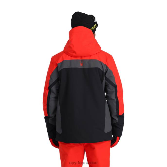 hombres Spyder setenta y ocho volcán negro vestir TTTDN61