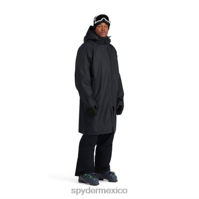 hombres Spyder lluvia negro vestir TTTDN1
