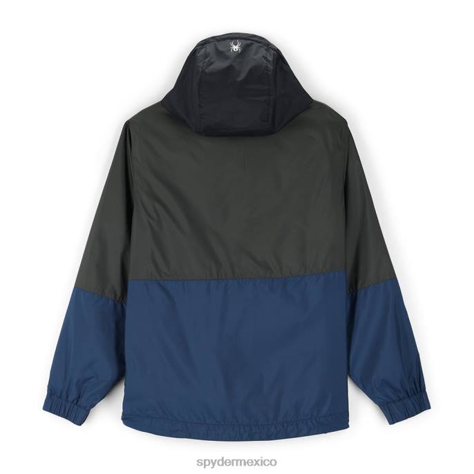 hombres Spyder cazadora belford insignias azules vestir TTTDN6