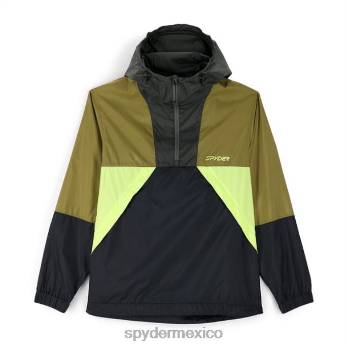 hombres Spyder cazadora belford o negro vestir TTTDN10