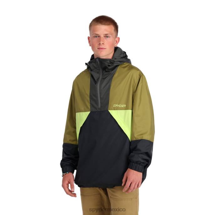 hombres Spyder cazadora belford o negro vestir TTTDN10