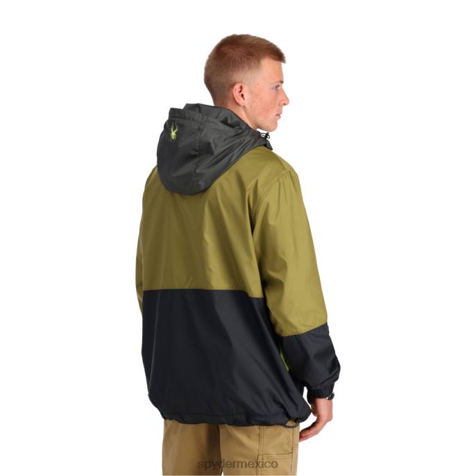 hombres Spyder cazadora belford o negro vestir TTTDN10