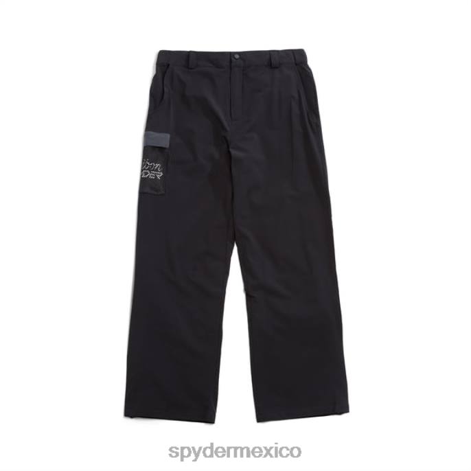 hombres Spyder X malbón negro vestir TTTDN117