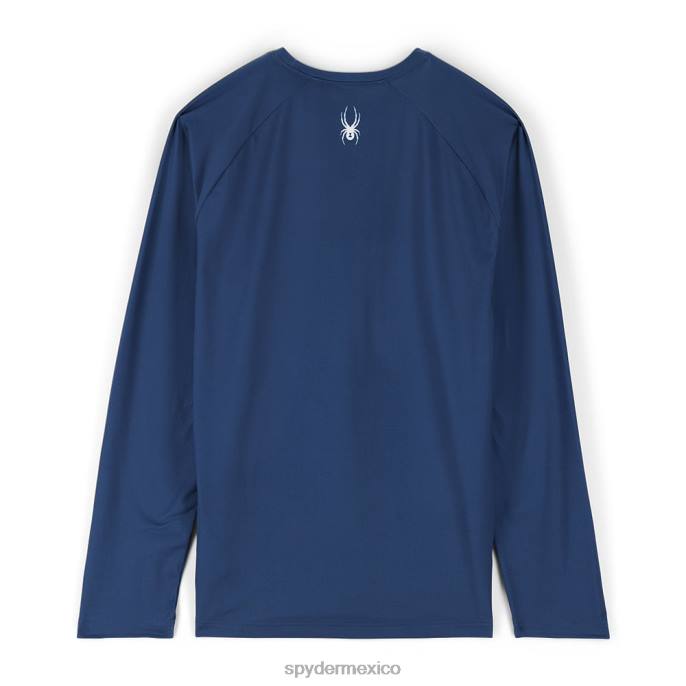 hombres Spyder bomba de cuello redondo y manga larga abismo de estados unidos vestir TTTDN152