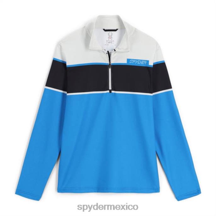 hombres Spyder espíritu del 78 media cremallera colegiata glaciar vestir TTTDN162