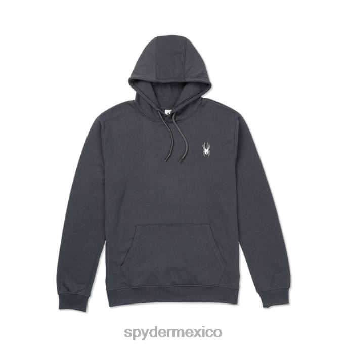 hombres Spyder sudadera con capucha alpina ébano vestir TTTDN211