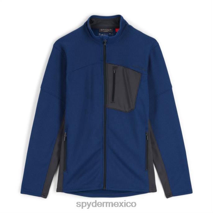 hombres Spyder bandido con cremallera completa abismo vestir TTTDN202