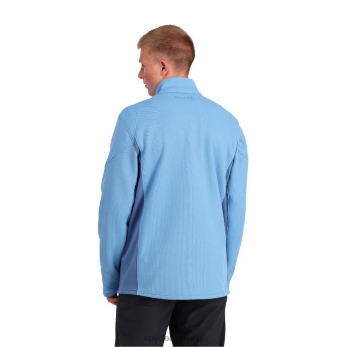 hombres Spyder bandido híbrido con cremallera completa cambray vestir TTTDN177