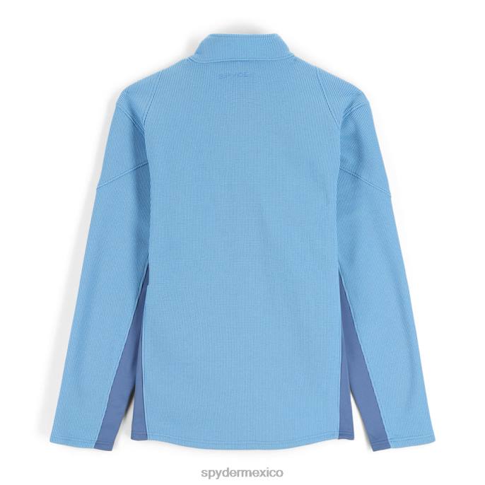 hombres Spyder bandido híbrido con cremallera completa cambray vestir TTTDN177