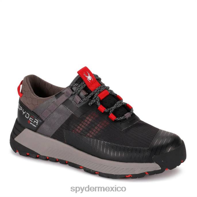 hombres Spyder quemadura negra negro zapatos TTTDN239