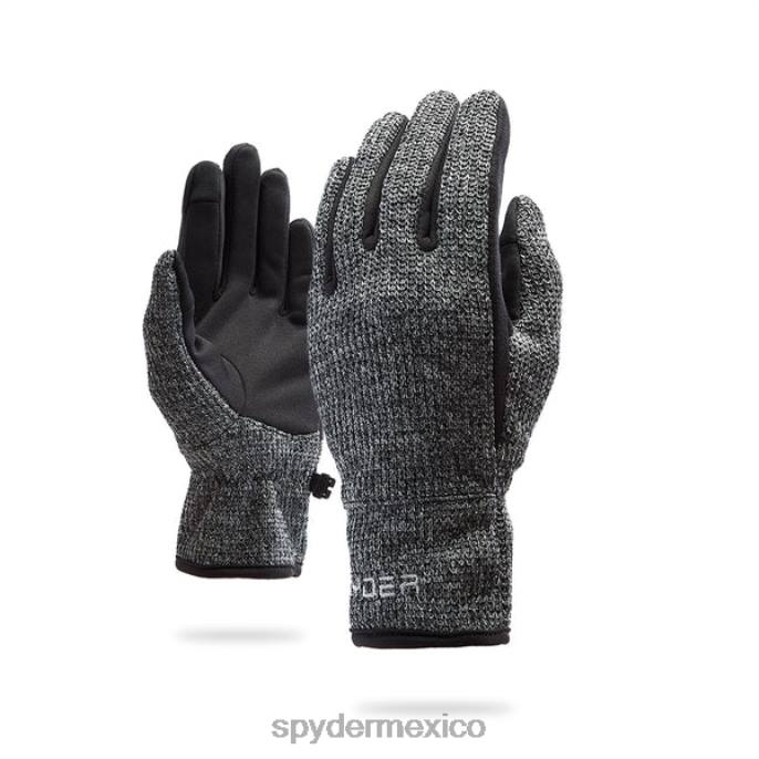 mujer Spyder guante bandido todo negro accesorios TTTDN506