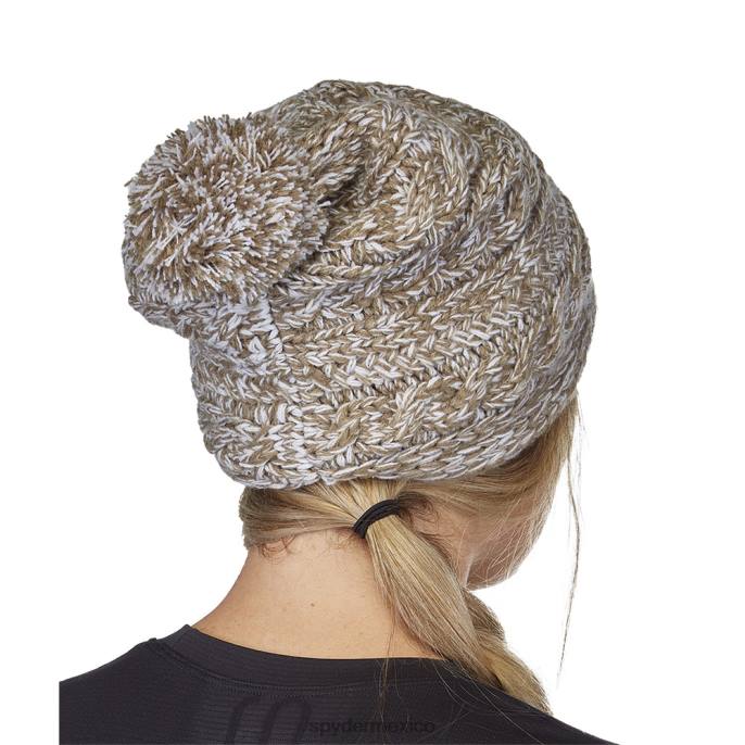 mujer Spyder pompón de punto retorcido cachemira accesorios TTTDN518