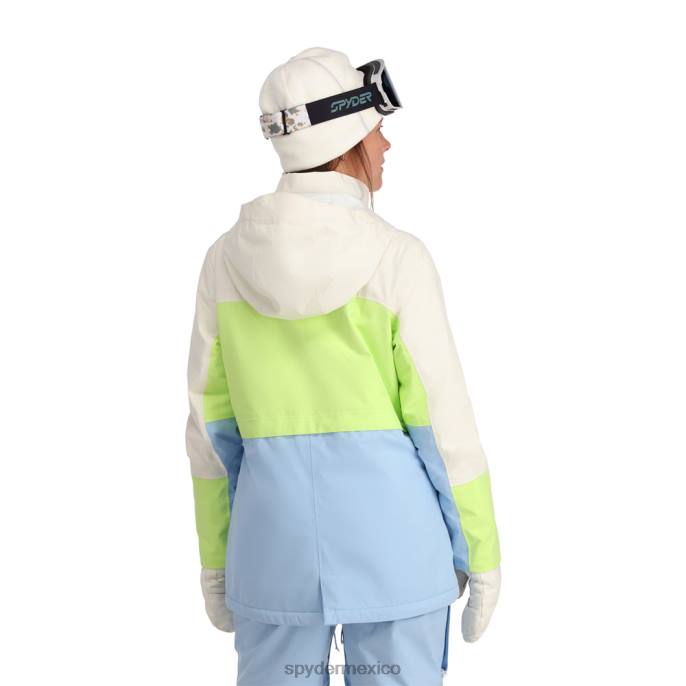 mujer Spyder campo azul polvo de alto voltaje vestir TTTDN307