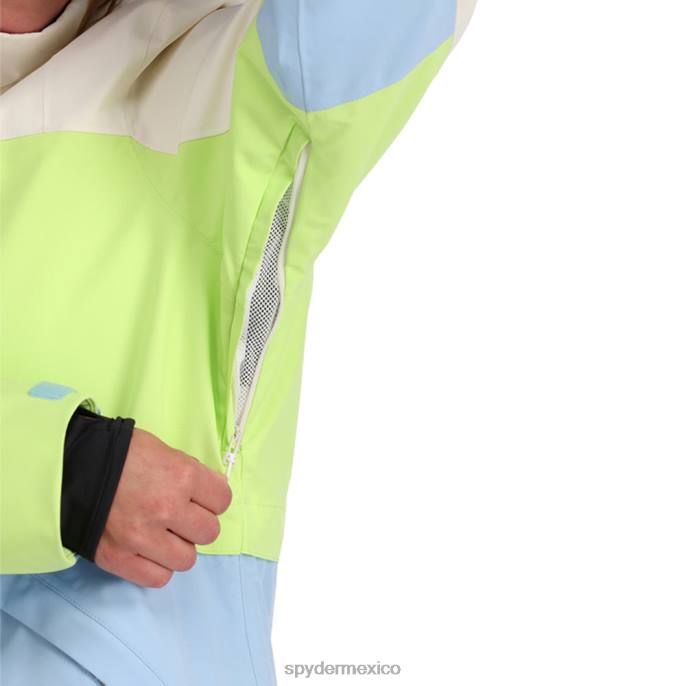 mujer Spyder campo azul polvo de alto voltaje vestir TTTDN307