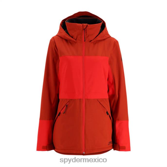 mujer Spyder campo tomate vestir TTTDN306