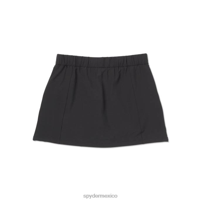 mujer Spyder falda pantalón elástica nómada negro vestir TTTDN368