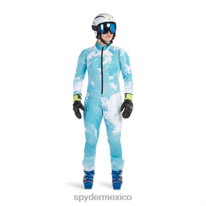 mujer Spyder nueve noventa azul bahama vestir TTTDN374