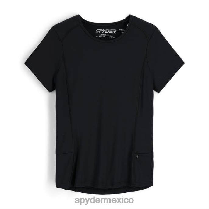 mujer Spyder camiseta con tecnología de grafeno de arco negro vestir TTTDN385