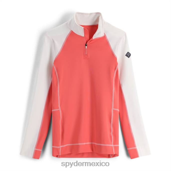 mujer Spyder savona media cremallera trópico vestir TTTDN396