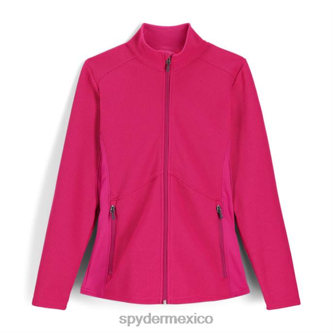 mujer Spyder bandita con cremallera completa orquídea vestir TTTDN404
