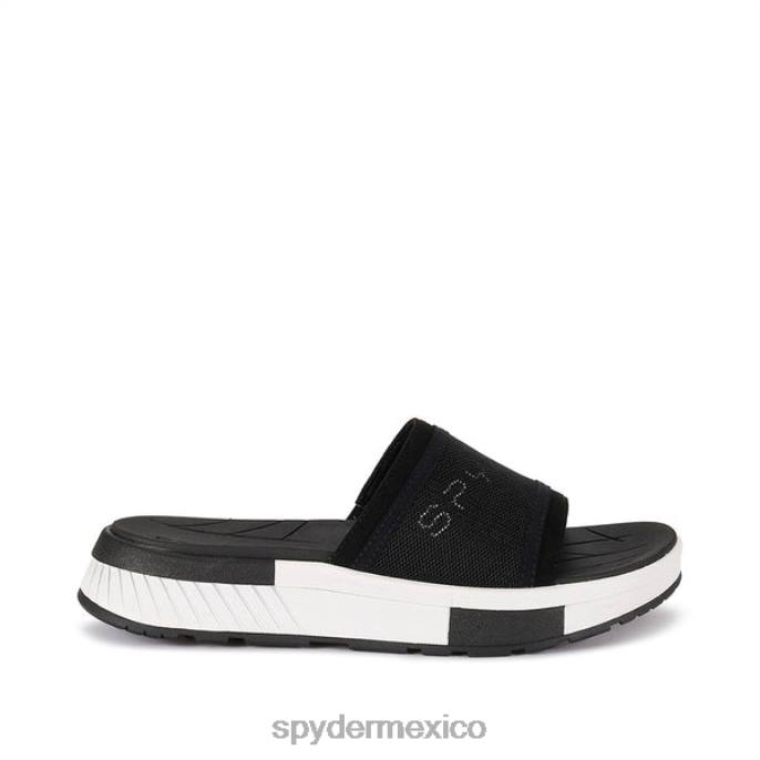 mujer Spyder península negro zapatos TTTDN463