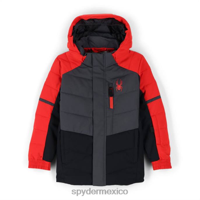 Niños Spyder impulso negro vestir TTTDN571