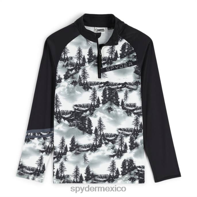 Niños Spyder línea de árboles media cremallera línea de árboles vestir TTTDN602