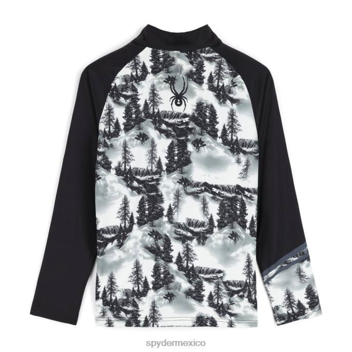 Niños Spyder línea de árboles media cremallera línea de árboles vestir TTTDN602