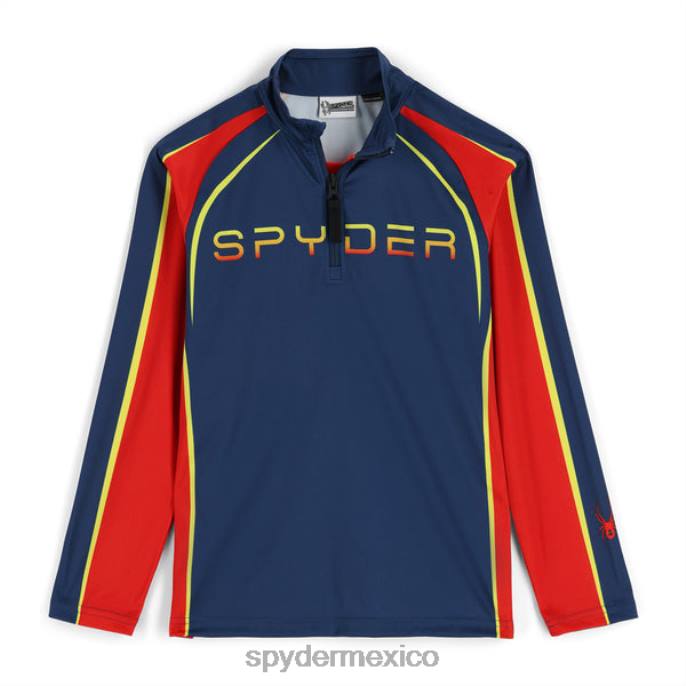 Niños Spyder media cremallera cuesta abajo abismo vestir TTTDN590