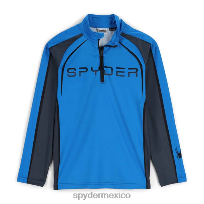 Niños Spyder media cremallera cuesta abajo colegial vestir TTTDN601
