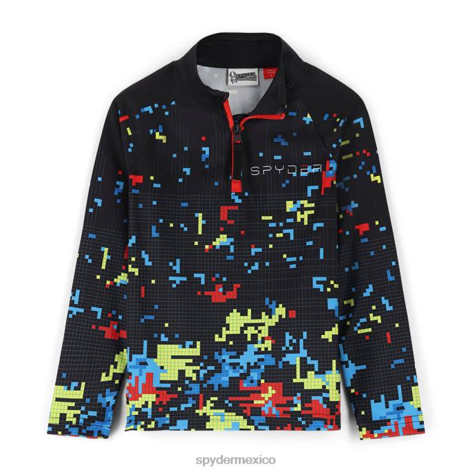 Niños Spyder media cremallera digital error digital vestir TTTDN589