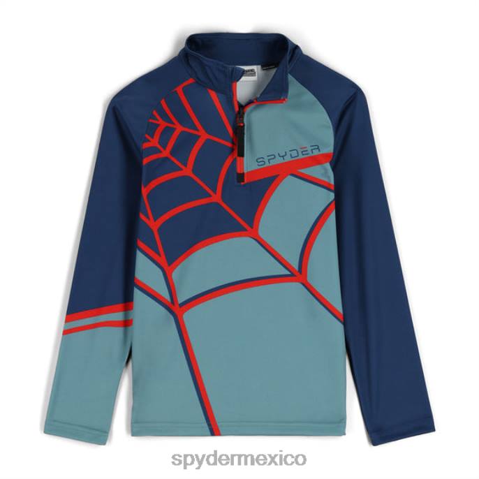 Niños Spyder media cremallera web tundra vestir TTTDN603